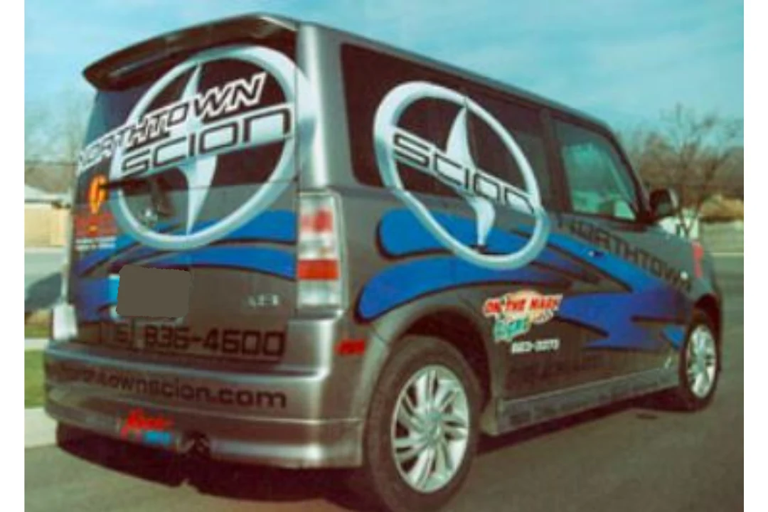 2004 Scion xB : Spoiler Painted