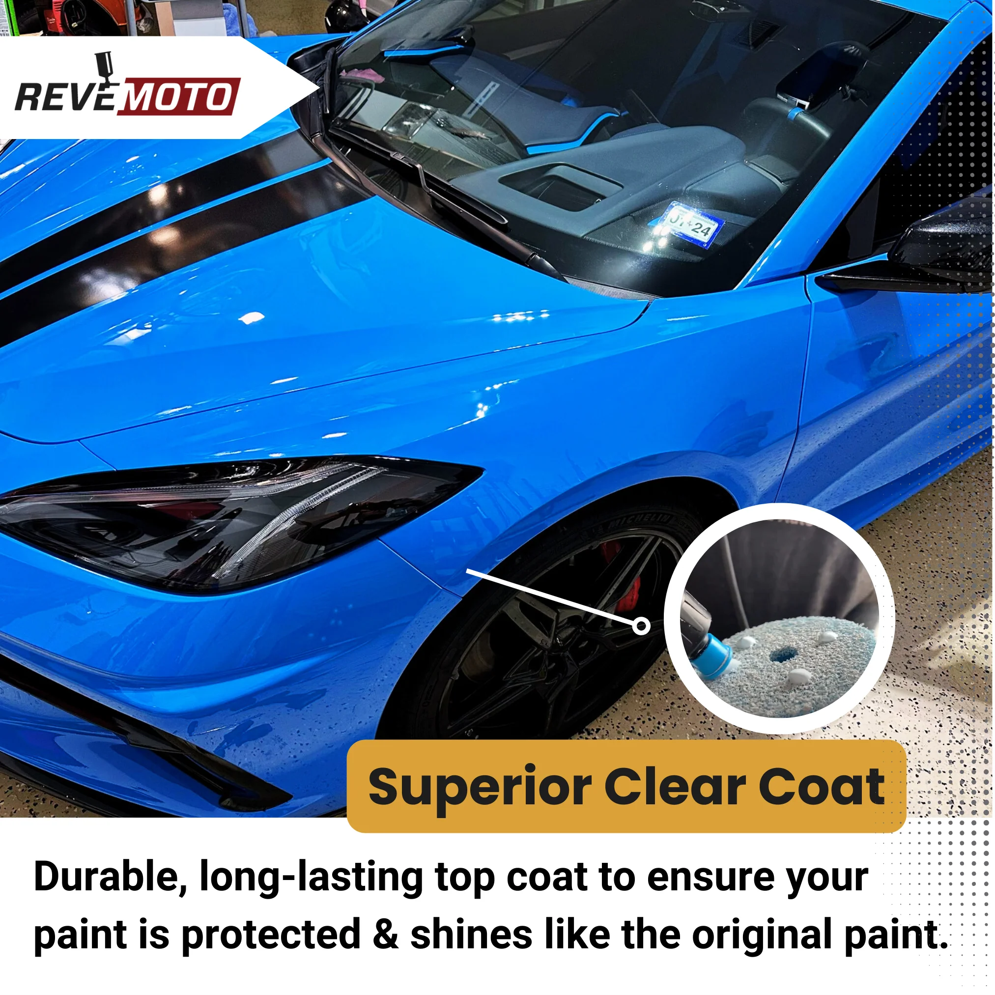 2014-2019 Chevrolet Corvette : Front Bumper Painted (WITH: Headlight Washer Holes) - Image 3