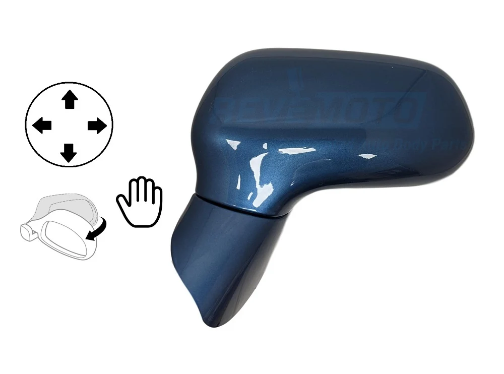 2006 Honda Civic : Side View Mirror Painted (Sedan)