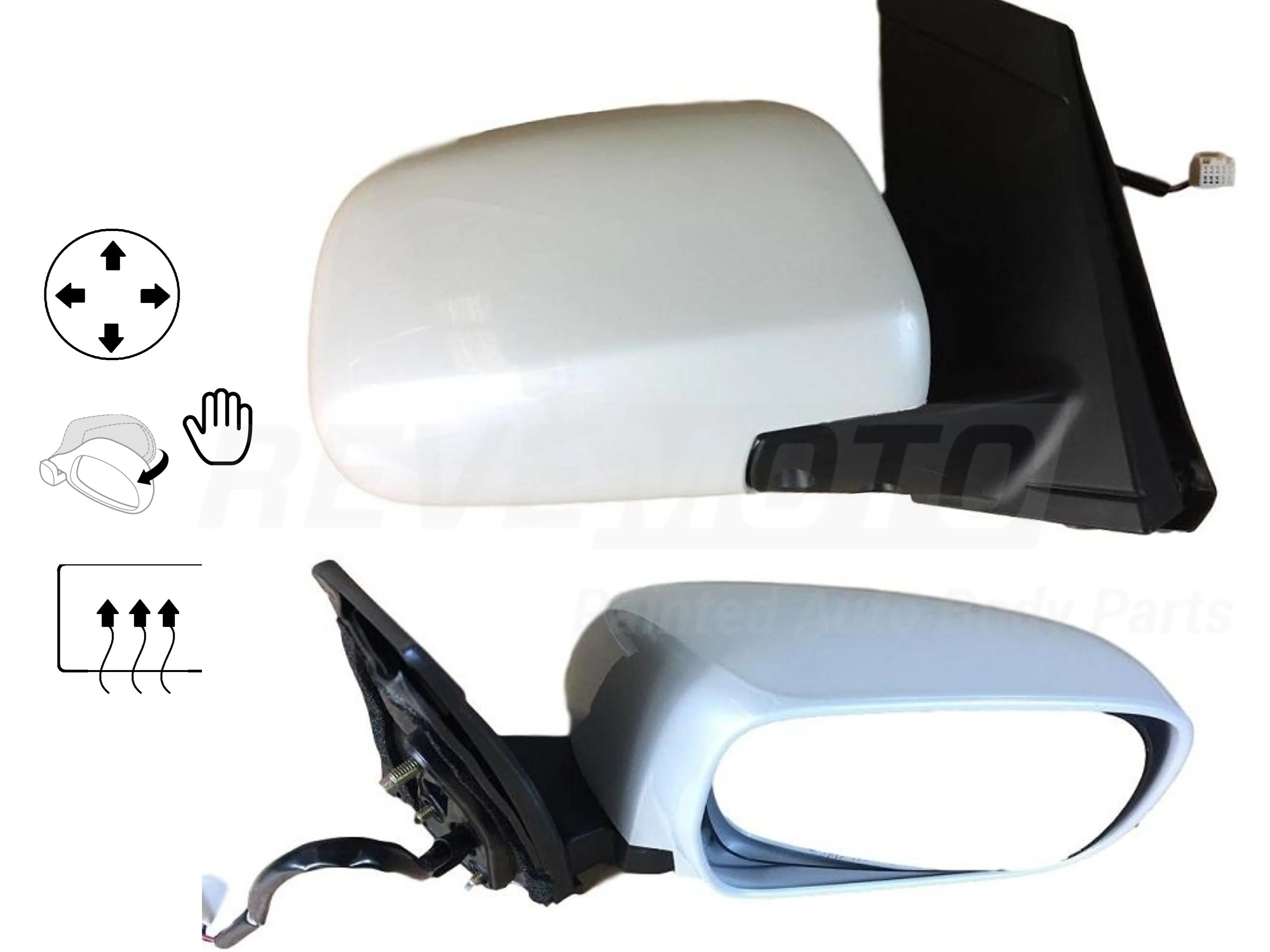 2006 Toyota Sienna : Side View Mirror Painted - Image 14