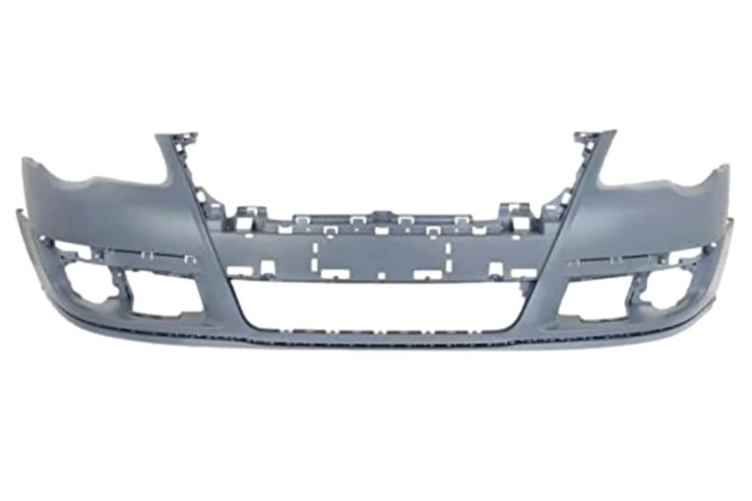 2006-2010 Volkswagen Passat : Front Bumper Painted (Aftermarket | WITHOUT: Park Assist Sensor Holes) - Image 3