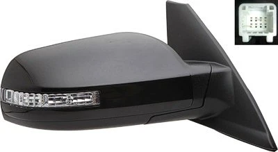 2008 Nissan Altima : Side View Mirror Painted (Coupe) - Image 3
