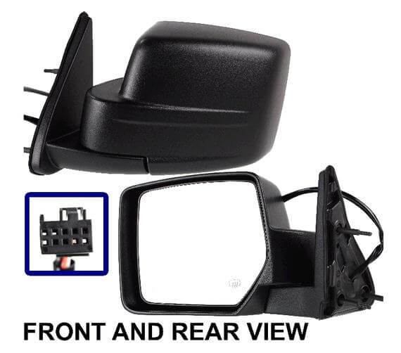 2010 Dodge Nitro : Side View Mirror Painted - Image 3