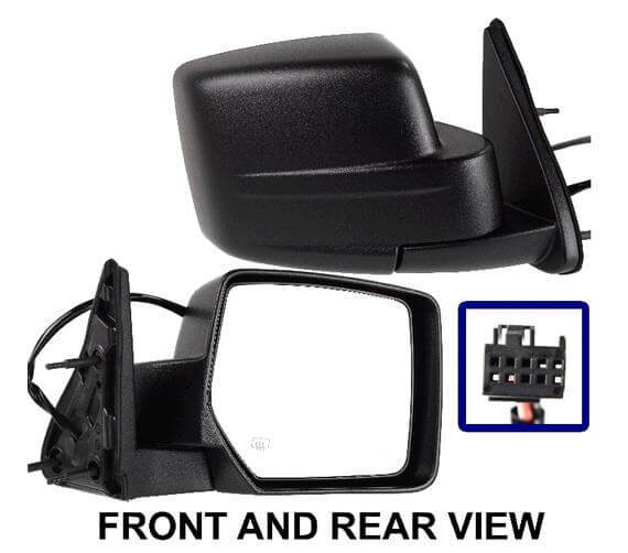 2011 Dodge Nitro : Side View Mirror Painted - Image 4