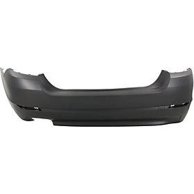 2012 BMW 535i GT : Rear Bumper Painted (WITHOUT: M-Package; Park Assist Sensor Holes; CAPA Certified) - Image 2