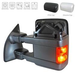 2012 Ford F350 : Side View Mirror Painted (Left, Driver-Side) - Image 2