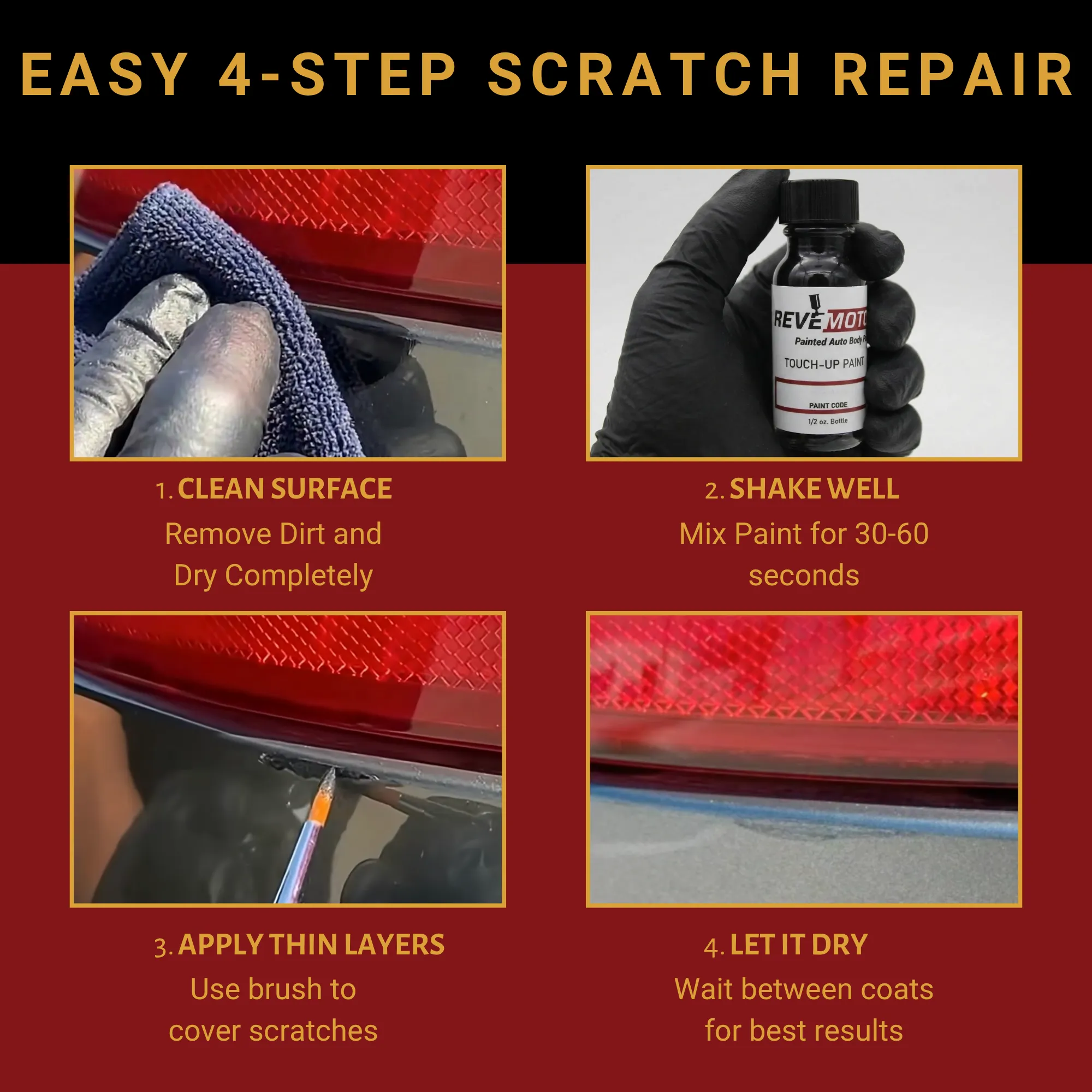 2007 Dodge Ram : Automotive Touch Up Paint 1/2oz - Image 4