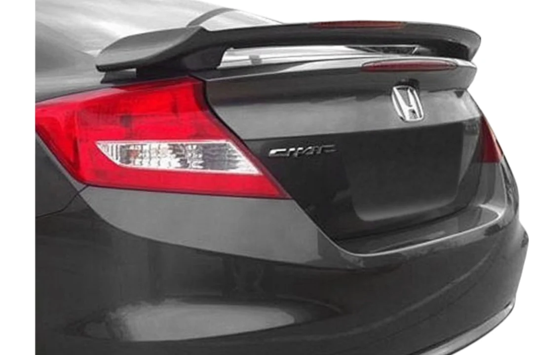 2012 Honda Civic : Spoiler Painted