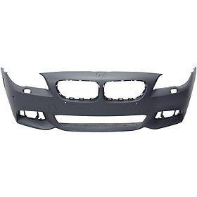2014 BMW 528i : Front Bumper Painted (WITH: M-Package; Side View Camera; OE Replacement) - Image 2
