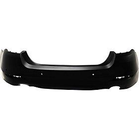 2014 BMW 535i GT : Rear Bumper Painted (WITH: Park Assist Sensor Holes; CAPA Certified) - Image 2