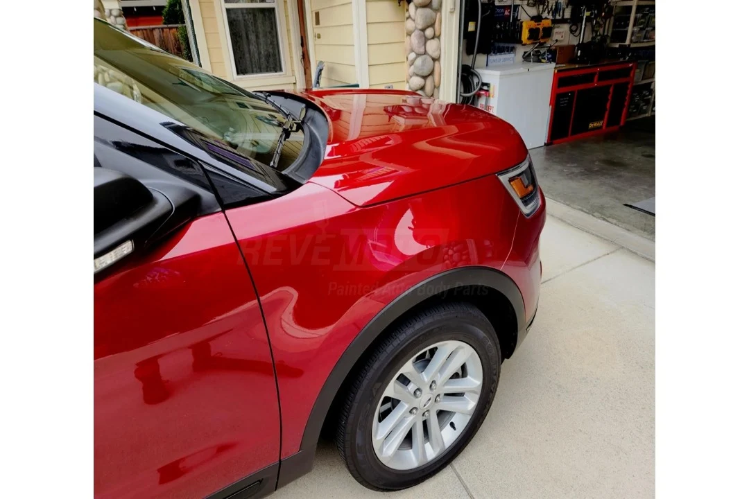 2016-2019 Ford Explorer : Hood Painted (OEM) - Image 2