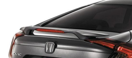 2016 Honda Civic : Spoiler Painted