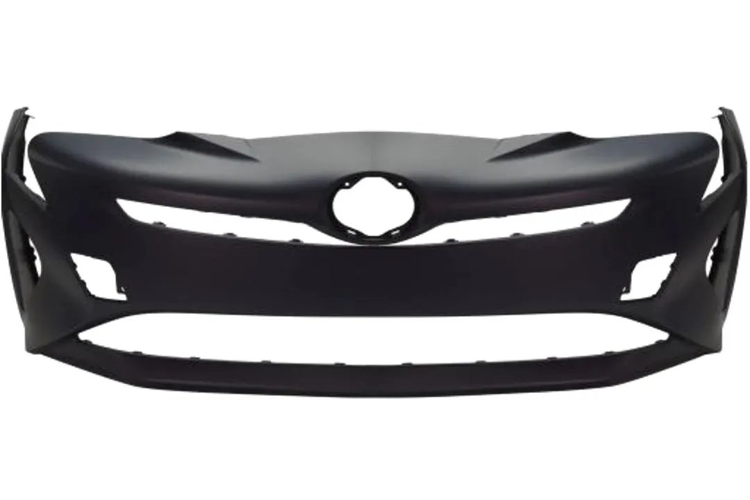 2016-2018 Toyota Prius : Front Bumper Painted (WITHOUT: Park Assist Sensor Holes) - Image 2