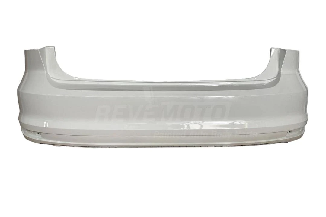 2015-2018 Volkswagen Jetta : Rear Bumper Painted (WITHOUT: Park Assist Sensor Holes) - Image 3