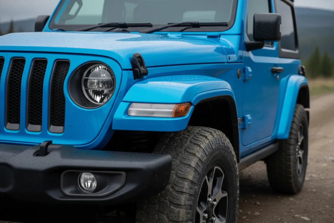2018-2023 Jeep Wrangler JL Front Fender Flare (Left, Driver-Side | All-Terrain/Off-Road Tires) - Image 5