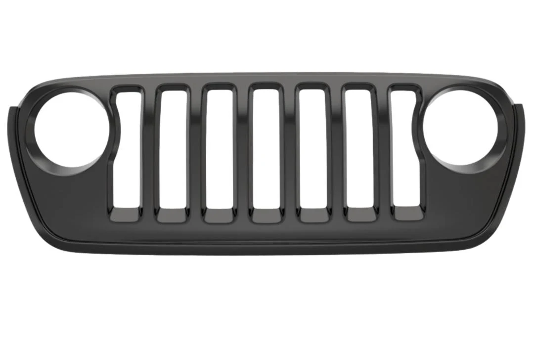 2018-2023 Jeep Wrangler : Grille Painted (WITHOUT: Chrome)