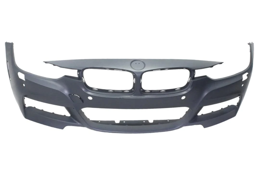 2013-2018 BMW 3-Series : Front Bumper Painted (Aftermarket | WITH M-Package; Headlight Washer | WITHOUT Camera) - Image 3