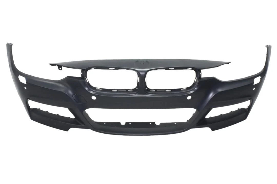 2013-2018 BMW 3-Series : Front Bumper Painted (Aftermarket | WITH M-Package; Headlight Washer | WITHOUT Camera) - Image 4
