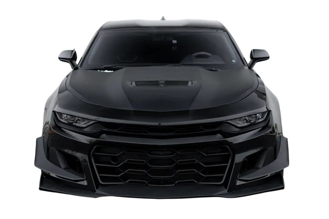 2019-2025 Chevrolet Camaro Painted Front Bumper Conversion Kit (LS/LT/SS to ZL1 1LE | OEM) | Painted to Match, Ready to Install