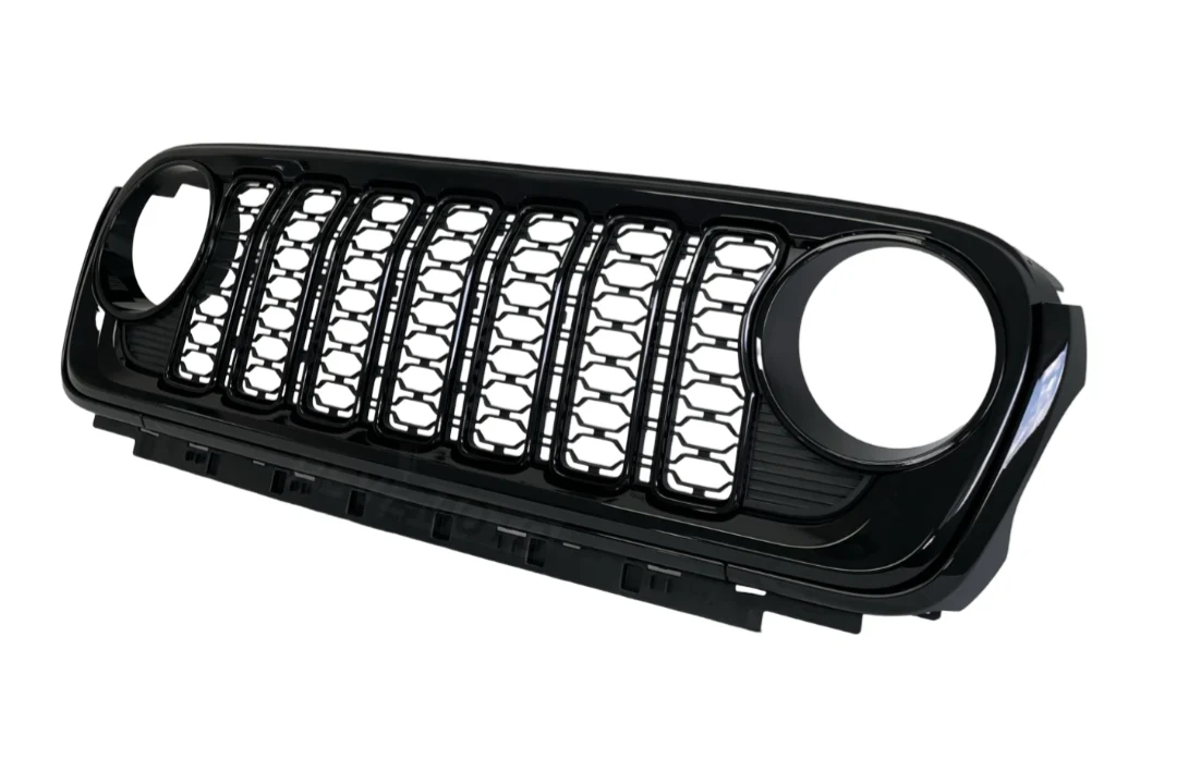 2023-2024 Jeep Wrangler : 5-Piece Grille Painted (Willys Model) - Image 3
