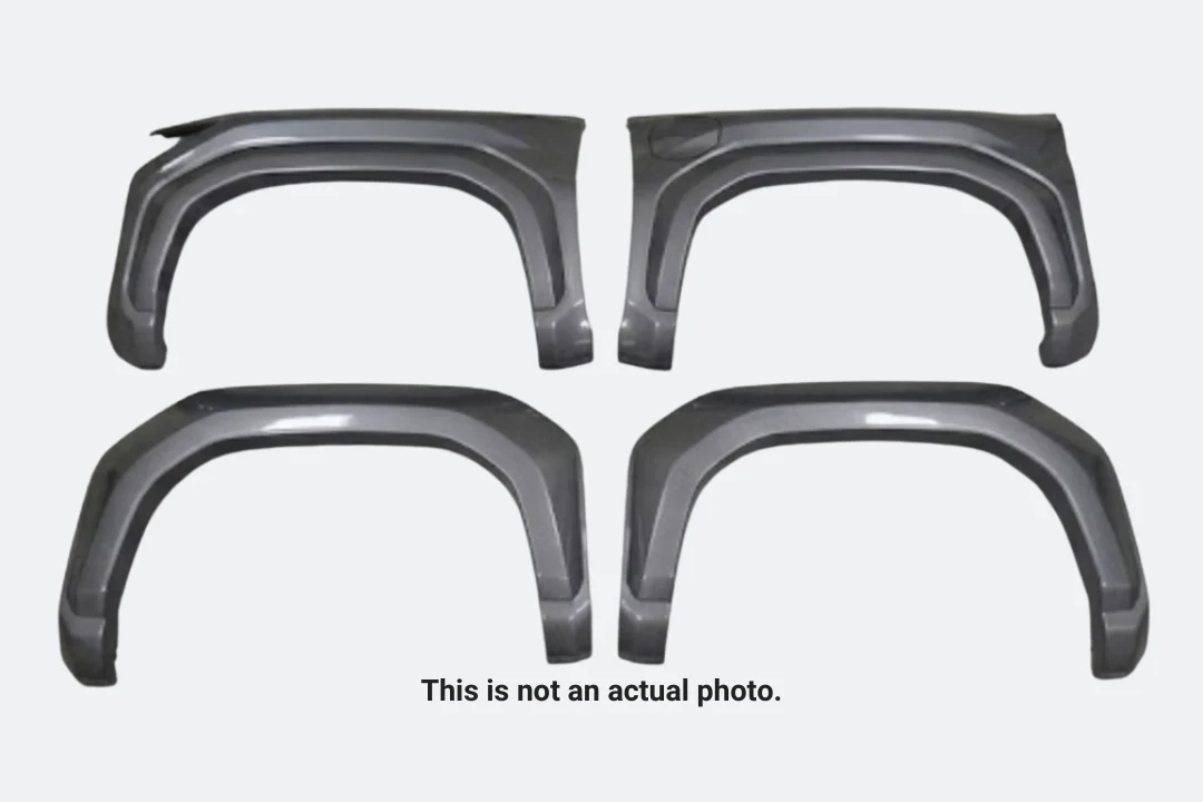 2024-2026 Toyota Tacoma Painted Fender Flare Conversion (OEM | Set of 4) | Painted to Match, Ready to Install - Image 3