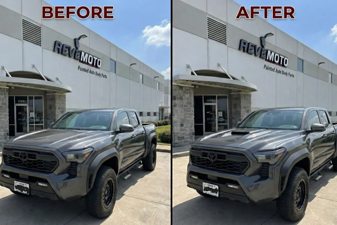 2024-2026 Toyota Tacoma Painted Hood Conversion (4th Generation) | Painted to Match, Ready to Install